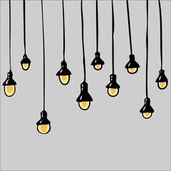 light bulb idea concept