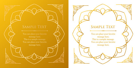 ハロウィンのフレーム。アンティークなデザイン。装飾デザイン。