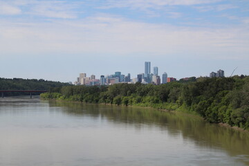 Naklejka premium view of the city