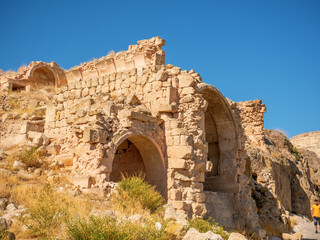 Fototapeta premium Old Ruined Building in Cappadocia, Turkey