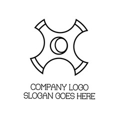 Vector image of company logo