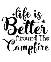 Camping SVG Bundle, Camping Svg, Camper Svg, Camp Life Svg,  Summer Svg, Adventure Svg,