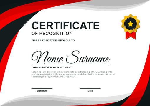 design premium certificate template. premium certificate design