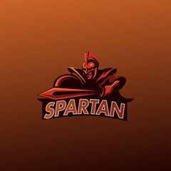 Great Spartan vector for mascot, logo or sticker