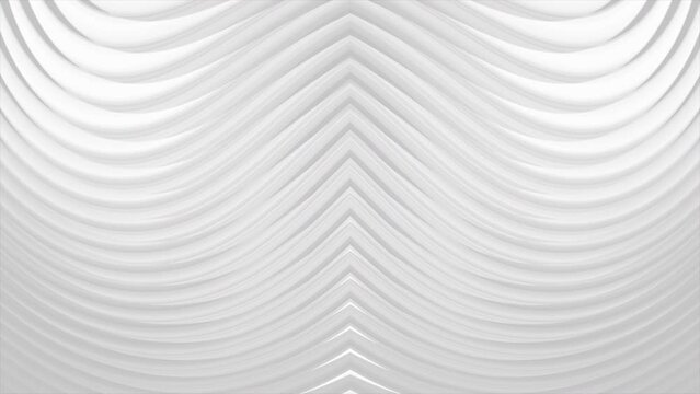 4K looped white gray motion graphics background