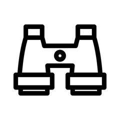 binoculars icon or logo isolated sign symbol vector illustration - high quality black style vector icons
