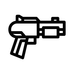 shotgun icon or logo isolated sign symbol vector illustration - high quality black style vector icons
