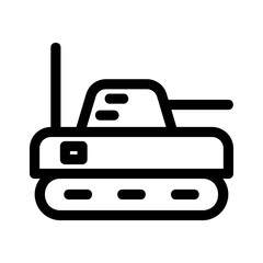 tank icon or logo isolated sign symbol vector illustration - high quality black style vector icons
