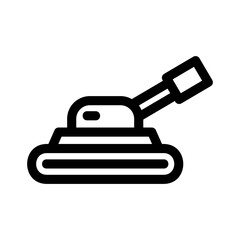 tank icon or logo isolated sign symbol vector illustration - high quality black style vector icons
