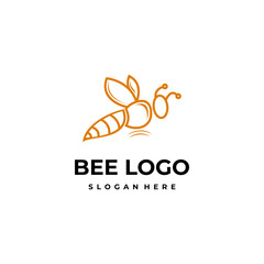 bee logo design