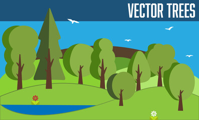 different types of vector trees