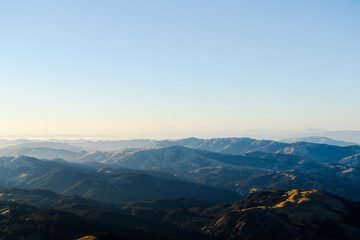 view from the top of mountain