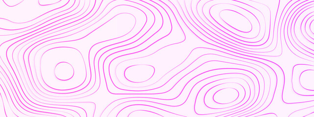 Luxury colorful abstract line art background, illustration of topographic line contour map, Abstract stylized topographic contour elevation in lines and contours.