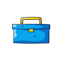 tool box doodle labor