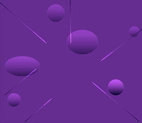 purple circle abstract elements covering backgrounds and textures in vector format