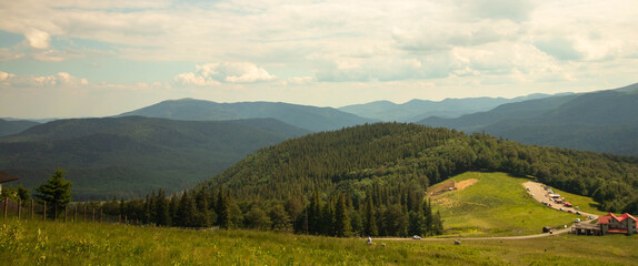 Obraz premium panorama of the mountains