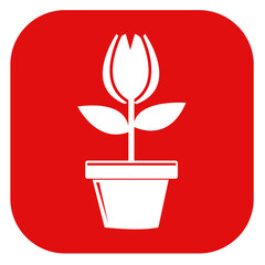 Flower icon flora sign symbol design