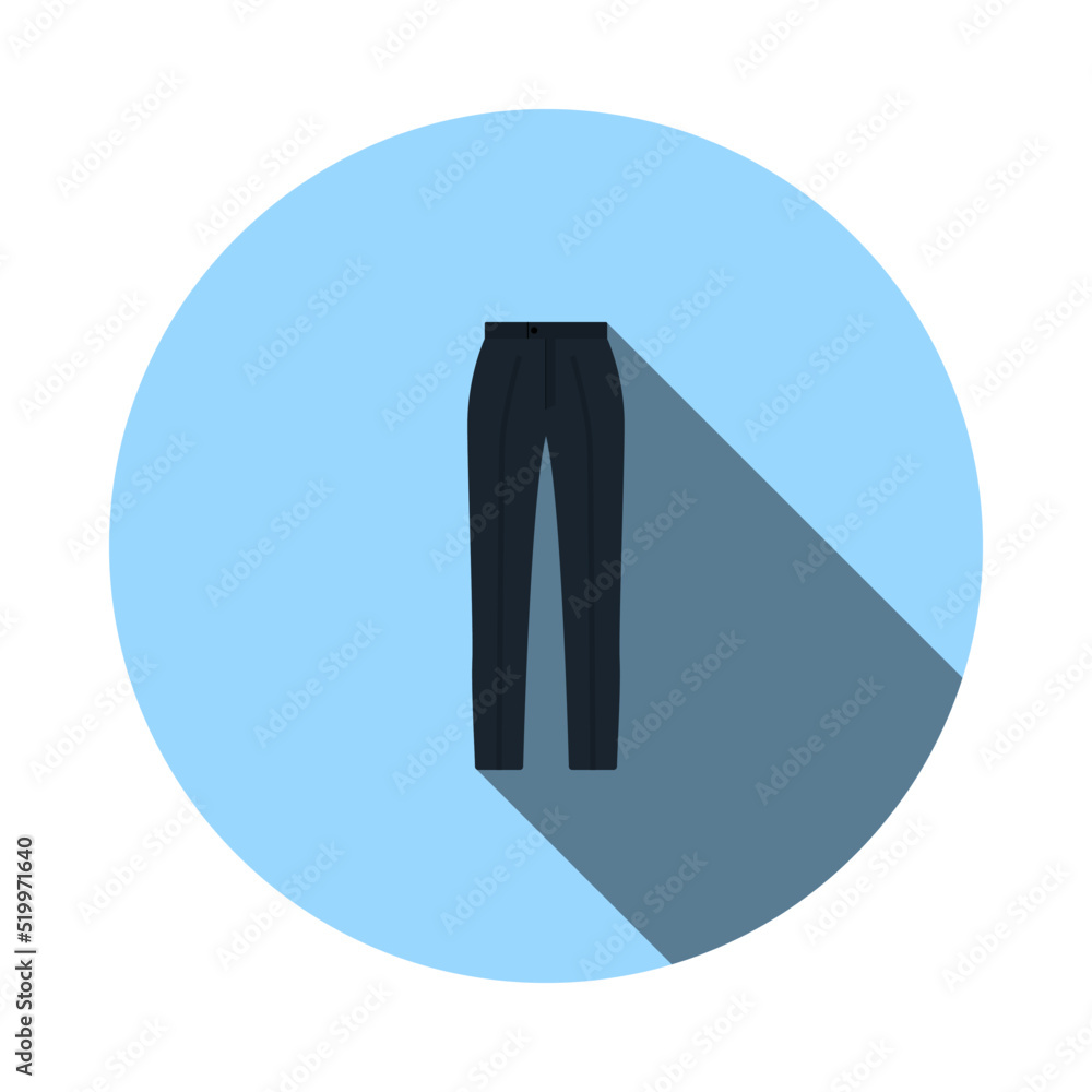 Poster business trousers icon