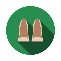 Business Woman Shoes Icon