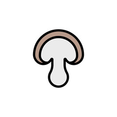 mushroom vector for website symbol icon presentation