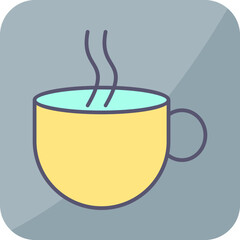 Hot Coffee Vector Icon