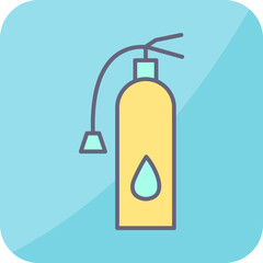Unique Fire Extinguisher Vector Icon