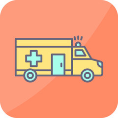 Fototapeta premium Ambulance Icon