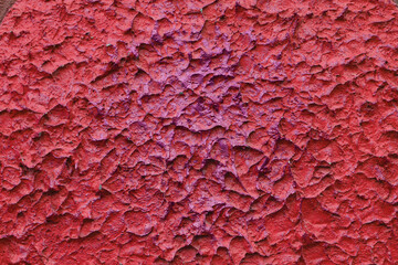 Red color Cement wall abstract background with copy space image from chiang rai Thailand - obrazy, fototapety, plakaty