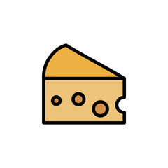 cheese vector for website symbol icon presentation