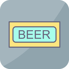 Beer Sign Icon