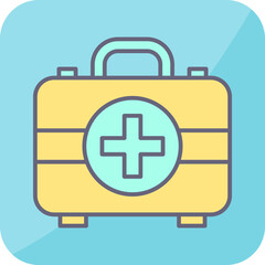 Fototapeta premium First Aid Kit Icon