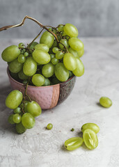 grapes in a basket