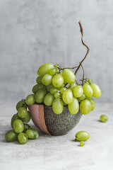 grapes in a basket