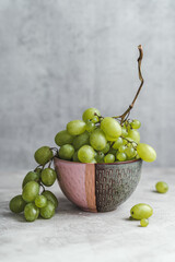 grapes in a basket