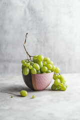 grapes in a basket
