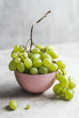 grapes in a basket
