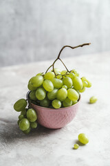 grapes in a basket