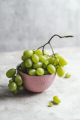 grapes in a basket