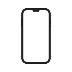 Vector phone icon. stock vector. Illustration of background 