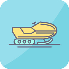Snowmobile Icon