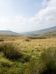 Wales mountain views on a sunny day