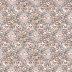 Abstract star seamless pattern. Ethnic mandala pattern