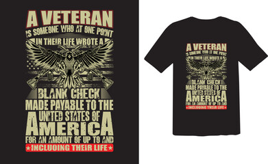 Veteran T-shirt Design , I Am A US Veteran T-shirt Design