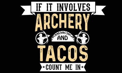 Archery t-shirt design