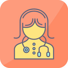 Fototapeta premium Medical Support Icon
