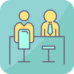 Employee Interview Icon