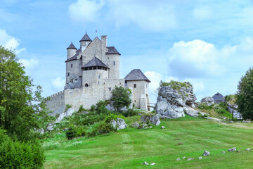 Fototapeta na wymiar Bobolice castle