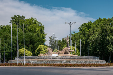 Madrid, fontana del Nettuno
