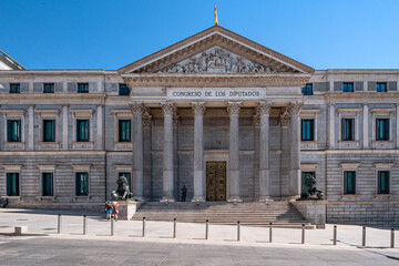 Madrid, palazzo del parlamento