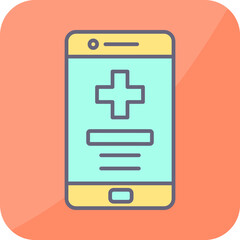 Obraz premium Medical App Icon
